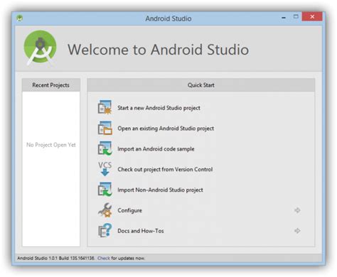 Cómo instalar el SDK y los componentes de Android Studio