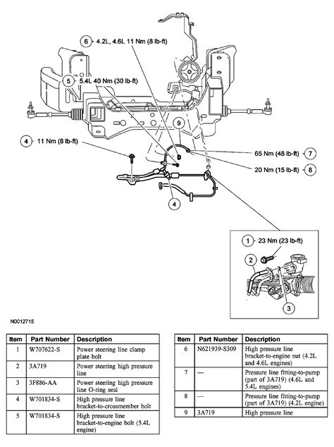 F Power Steering Diagram Ford F Power Steeri