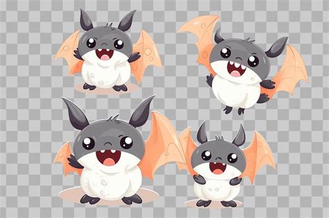 Chauve Souris De Dessin Anim Mignon Amical G N R Ai Psd Premium