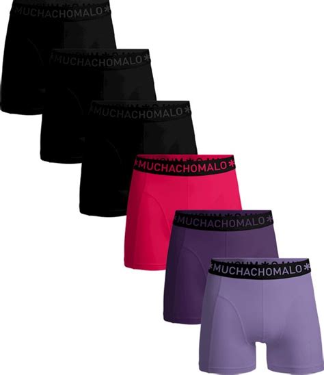 Muchachomalo Heren Boxershorts 6 Pack Maat S Mannen Onderbroeken