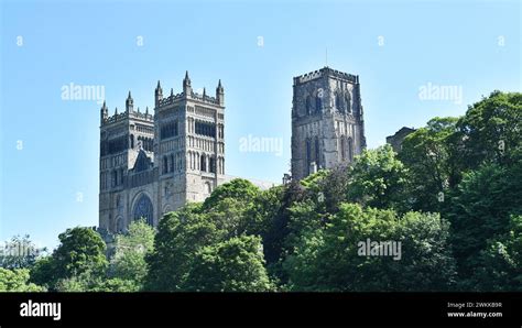 Durham Cathedral Facade Hi Res Stock Photography And Images Alamy