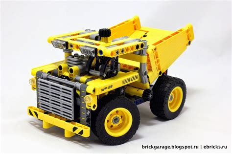 Первый Лего Техник блог: Обзор набора LEGO Technic 42035 Карьерный грузовик