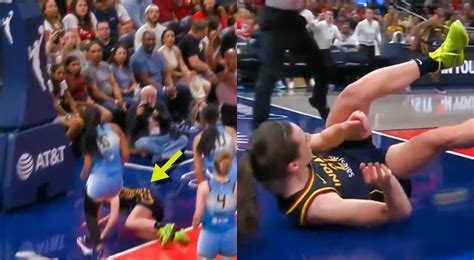 VIDEO Social Media Is Calling Out Angel Reese After Dirty Foul On