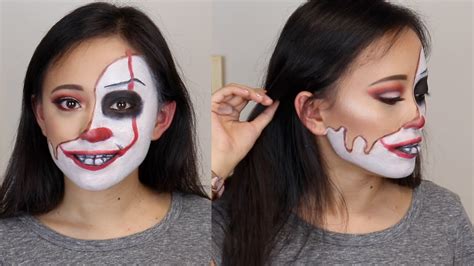 Melted Pennywise Clown Halloween Makeup Tutorial Youtube