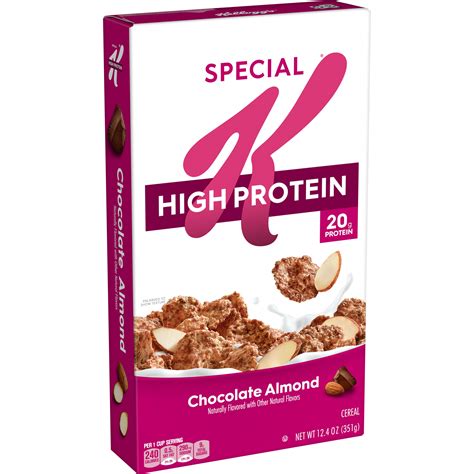 Kellogg S Special K High Protein Chocolate Almond Cereal SmartLabel