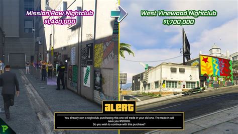 Changing Nightclub Location In GTA V Mission Row Nightclub To West