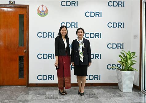 The Visit Of Her Excellency Dr Chea Serey Cdri Board Chairwoman And