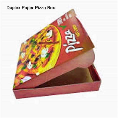 Single Wall 3 Ply Duplex Paper Pizza Box Capacity Regular At Rs 10