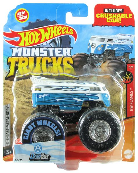 Buy Hot WheelsMonster Trucks 2020 1 64 Scale Truck With Crushable VW