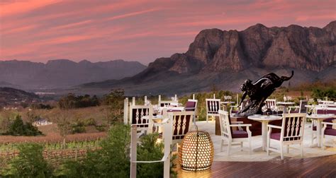 The Best Stellenbosch Restaurants 2017 Stellenbosch Luxury Spa