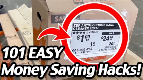 Unlock the Secret to Saving BIG -- 101 Money-Saving Tips! - YouTube