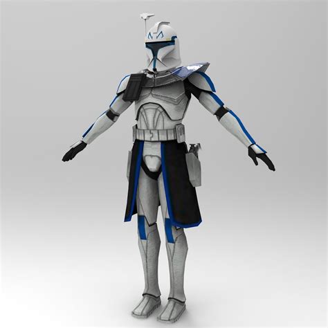 Captain Rex Phase 1 Wearable Armor For Eva Foam Etsy