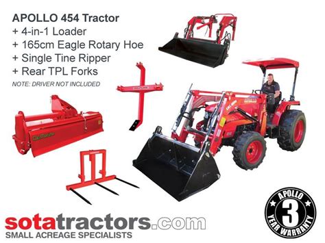 Apollo Hp Tractor Horticultural Package For Sale