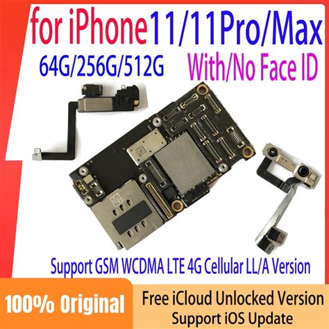 Original Mainboard For IPhone 11 Motherboard With Face ID Good Working