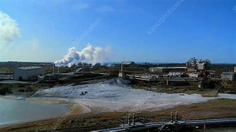 Geothermal spa - Stock Video Clip - K002/1520 - Science Photo Library