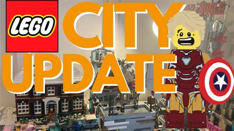 Lego City Update Placement Of Buildings Add Ons And More Youtube