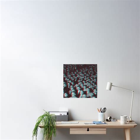 Anaglyph 3d Movie Crowd Poster For Sale By Jesseladret Redbubble