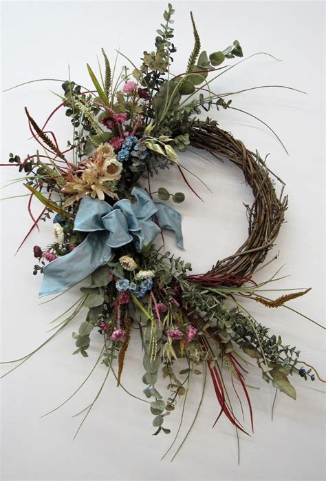 Galleryharv157 In 2021 Silk Flower Wreaths Dried Flower Wreaths