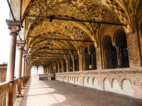 The Loggia In The Palazzo Della Ragione In Padua Italy Editorial Stock