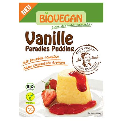 Puddingpulver Vanille Paradies für Veganer