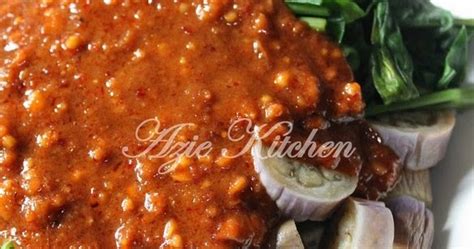 Azie Kitchen Sayur Pecal Kegemaran Saya