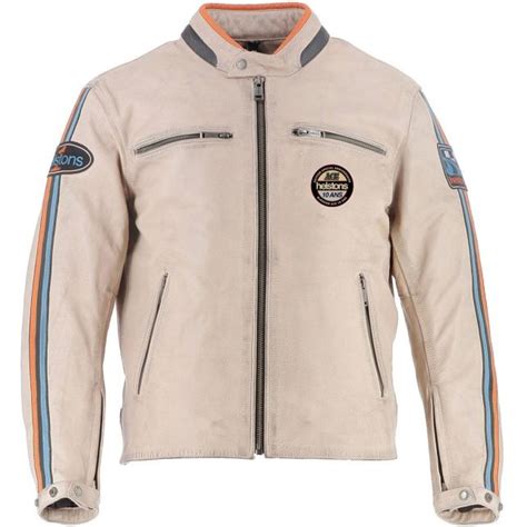 Blouson Helstons Ace Ans Cuir Rag Moto Expert