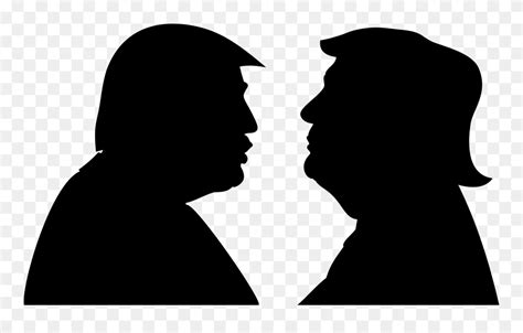 President Of The United States Silhouette Trump - Donald Trump Silhouette Png Clipart (#56453 ...