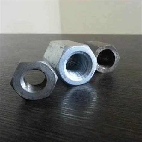 Galvanized Mild Steel Hex Nuts Job Work At Piece Mild Steel Hex