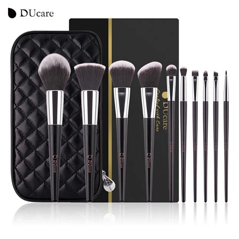 DUcare Makeup Brushes 10pcs High Quality Brush Set Professional Brand