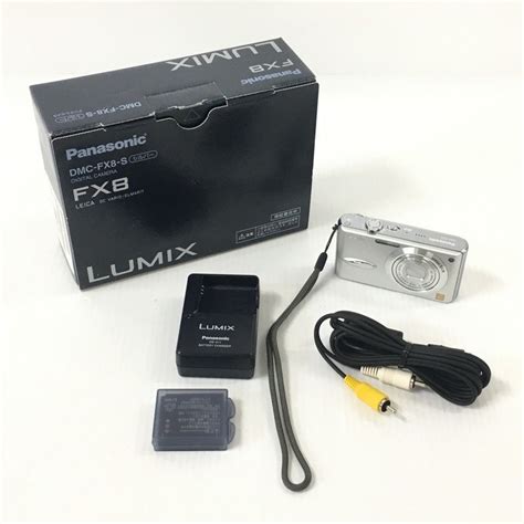 【傷や汚れあり】tei【中古品】 Panasonic Lumix Fx8 Dmc Fx8 S コンパクトデジタルカメラ シルバー パナソニック