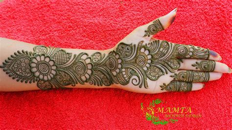 Arabic Mehndi Designs For Front Hand