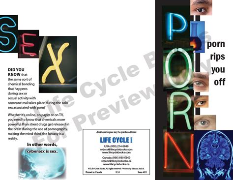 Brochure Porn Rips You Off Life Cycle Books Usa