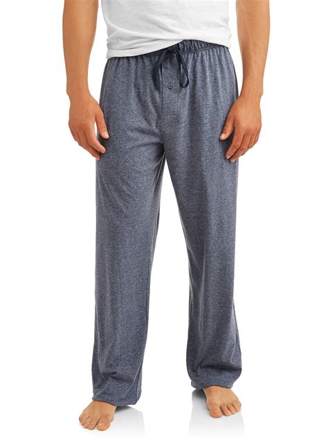 Hanes Mens And Big Mens X Temp Solid Knit Pajama Pant