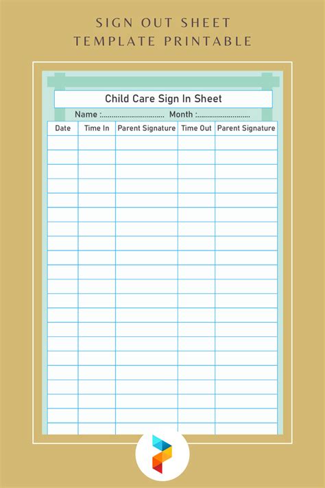 Best Sign Out Sheet Template Printable Printablee Hot Sex 53181 Hot Sex Picture