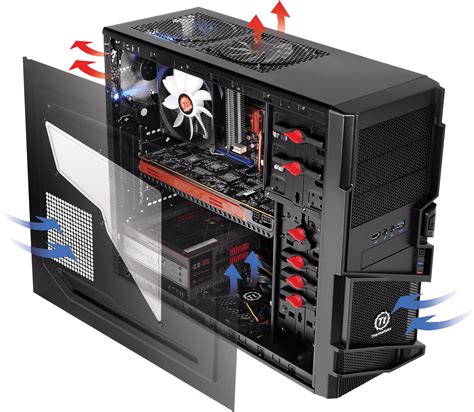 TT VN400A1W2N Thermaltake Miditower Commander MS 1 Bei Reichelt Elektronik