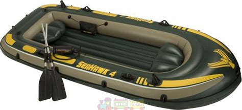 Лодка надувная Seahawk Intex 338х127 см (68351) оптом и в розницу Игротека
