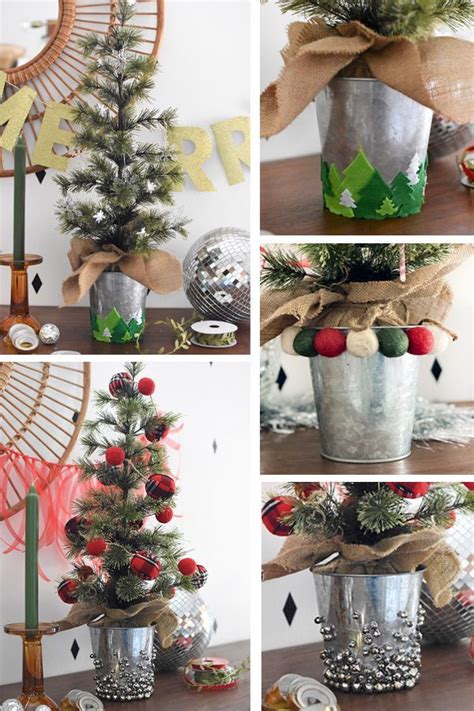 DIY Tabletop Christmas Tree 3 Ways Creative Christmas Trees