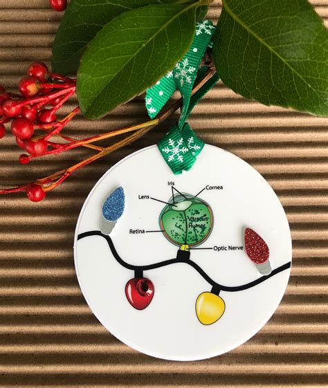 Ophthalmologist Optometrist Holiday Medical Ornaments Etsy