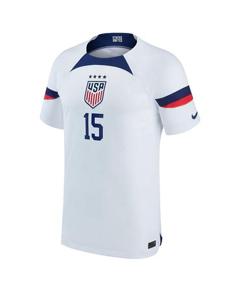 Nike Mens Megan Rapinoe Blue Uswnt 202223 Home Breathe Stadium