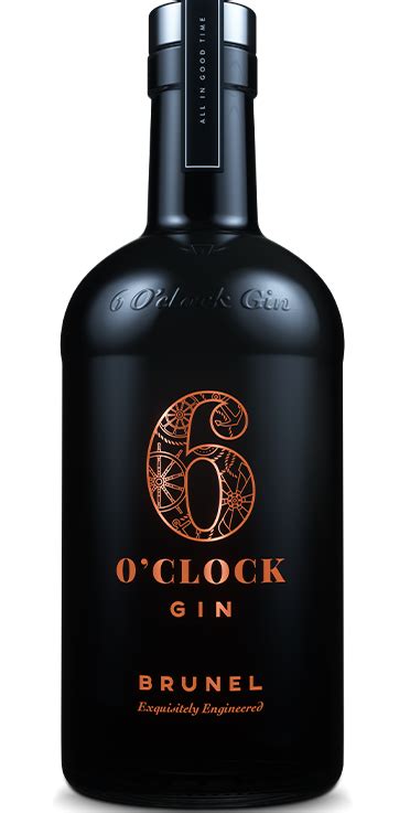 6 Oclock Gin Brunel England 750ml Remedy Liquor