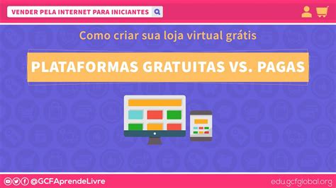 Como Criar Sua Loja Virtual Gr Tis Op Es Pagas E Gratuitas Youtube