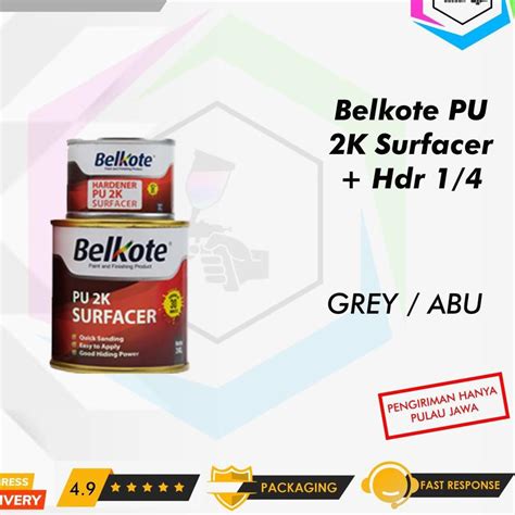 Jual Zdw Belkote Epoxy Pu K Filler Surfacer Cat Dasar Epoksi