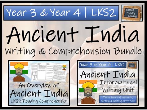 Lks2 Ancient India Reading Comprehension And Informational Writing Bundle Teaching Resources