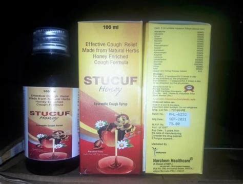 3 Stucuf Honey Ayurvedic Cough Syrup Enriched With Honey With