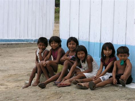 Children By The School Amazonas Brazil Children By The S Flickr