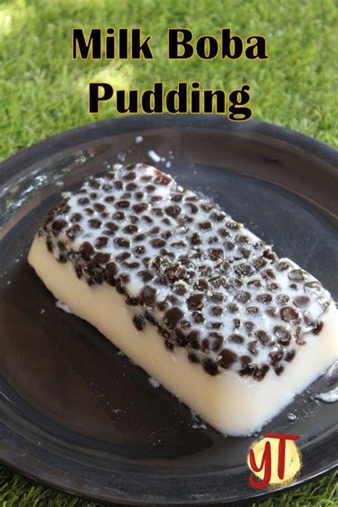 Milk Boba Pudding Recipe Boba Agar Agar Pudding Recipe Recipe