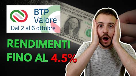 BTP Valore Ottobre 2023 RENDIMENTI ASSURDI YouTube