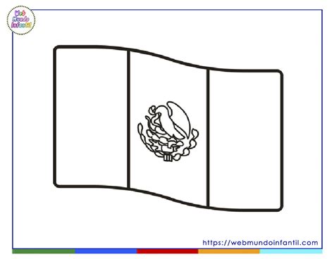 Dibujos De La Bandera De M Xico Para Colorear E Imprimir En Pdf