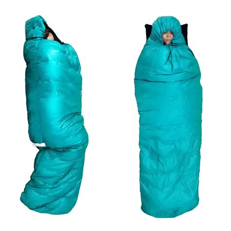 Aegismax Eplus700 Adult Ultralight Three Season Goose Down Sleeping Bag Envelopes Can Be Spliced