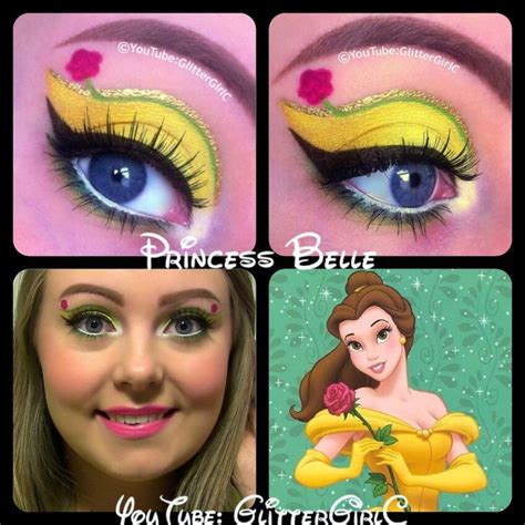 Belle (x3) (Make-Up by GlitterGirlC @Instagram) #BeautyAndTheBeast ...